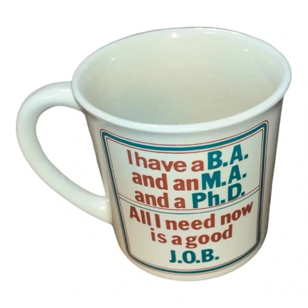 Vintage Novelty Mug Perfect Condition